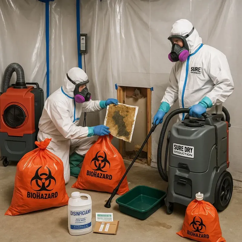Contaminated Water Handling Protocols process in Brocton, NY