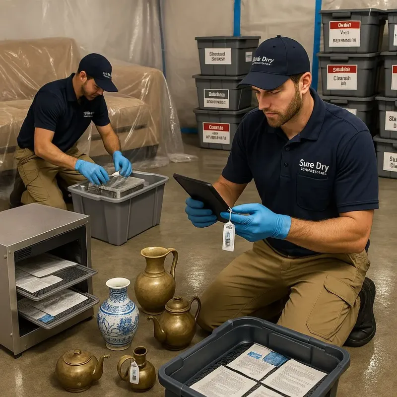 Content Protection and Restoration process in Brocton, NY